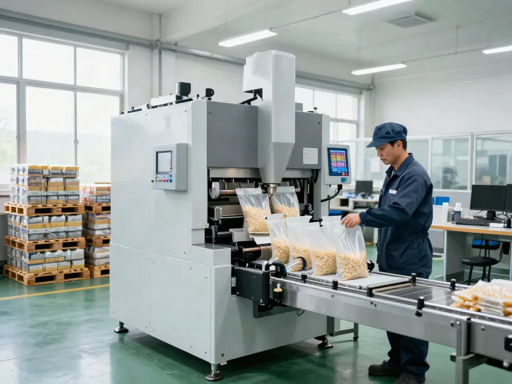 Efficient auto bagging machines manufacturer operating in a modern industrial facility