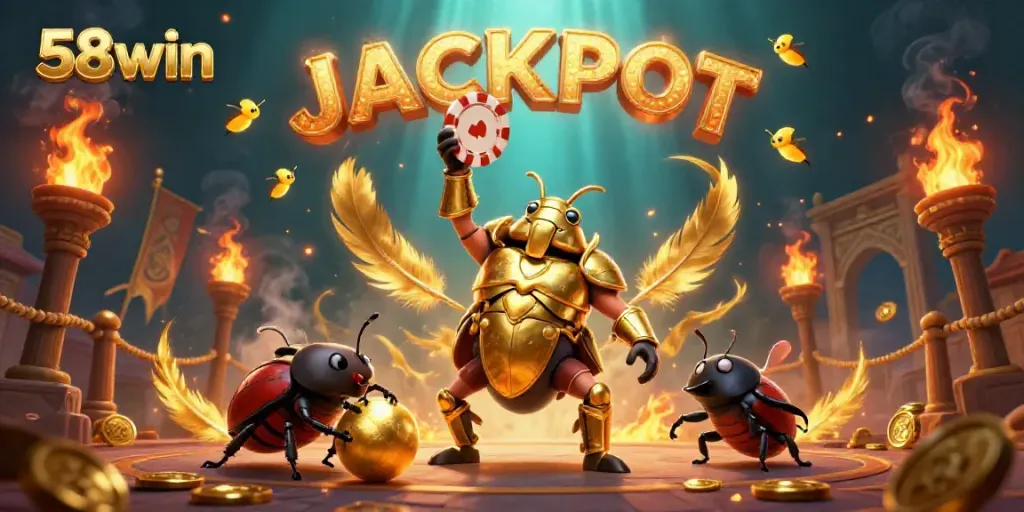 Experience thrilling gameplay at 58win with vibrant characters and dynamic casino elements.